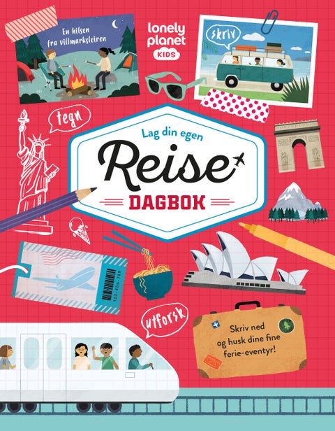 Lag din egen reisedagbok - dagbok
