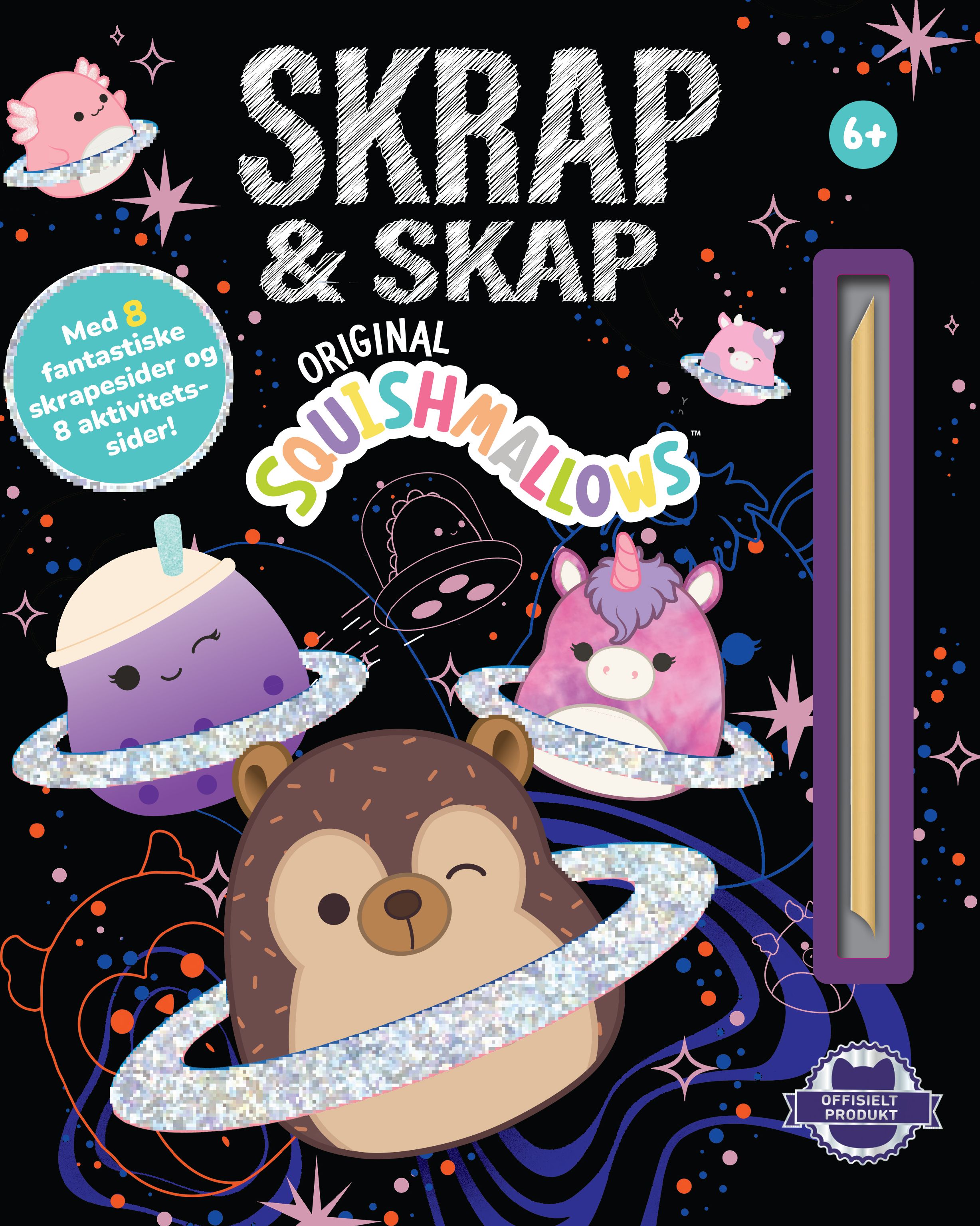 Squishmallows. Skrap og skap - original Squishmallows