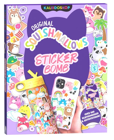 Squishmallows. Sticker-bomb aktivitetspakke - sticker bomb