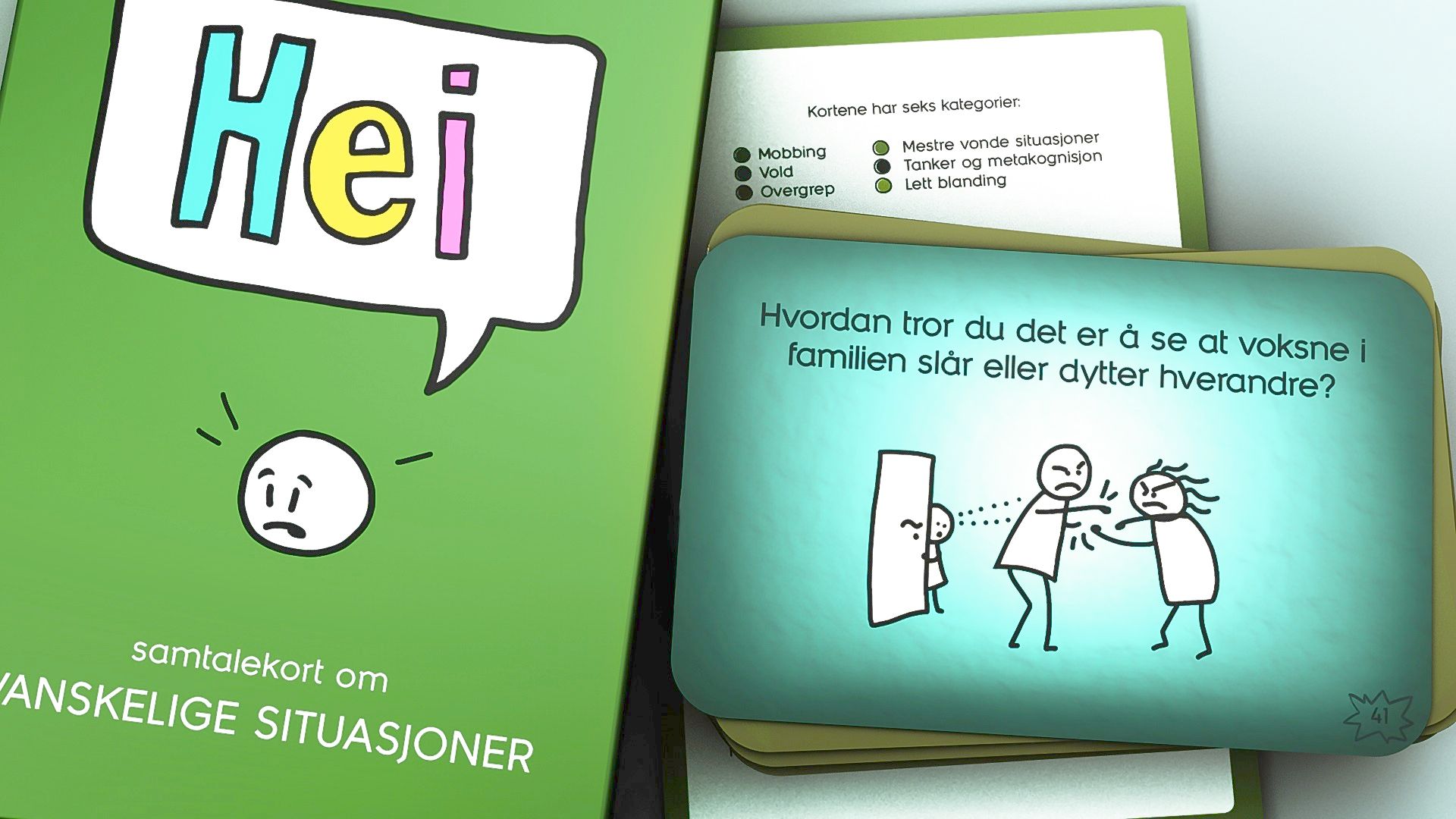 Hei. Samtalekort om vanskelige situasjoner