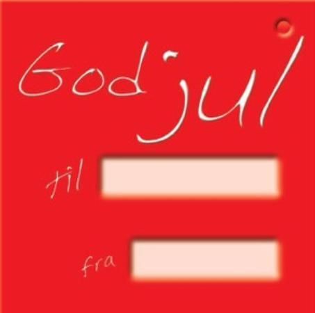 Julepakkelapp - julevariasjoner. CD