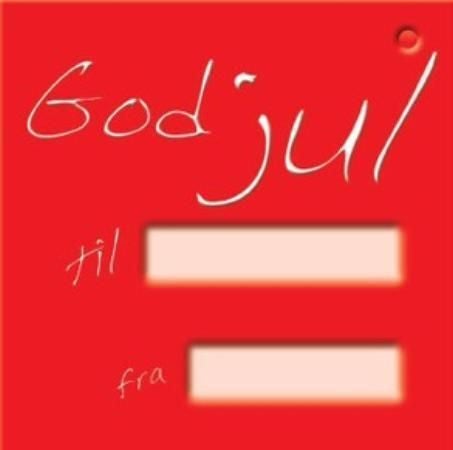 Julepakkelapp - julevariasjoner. CD
