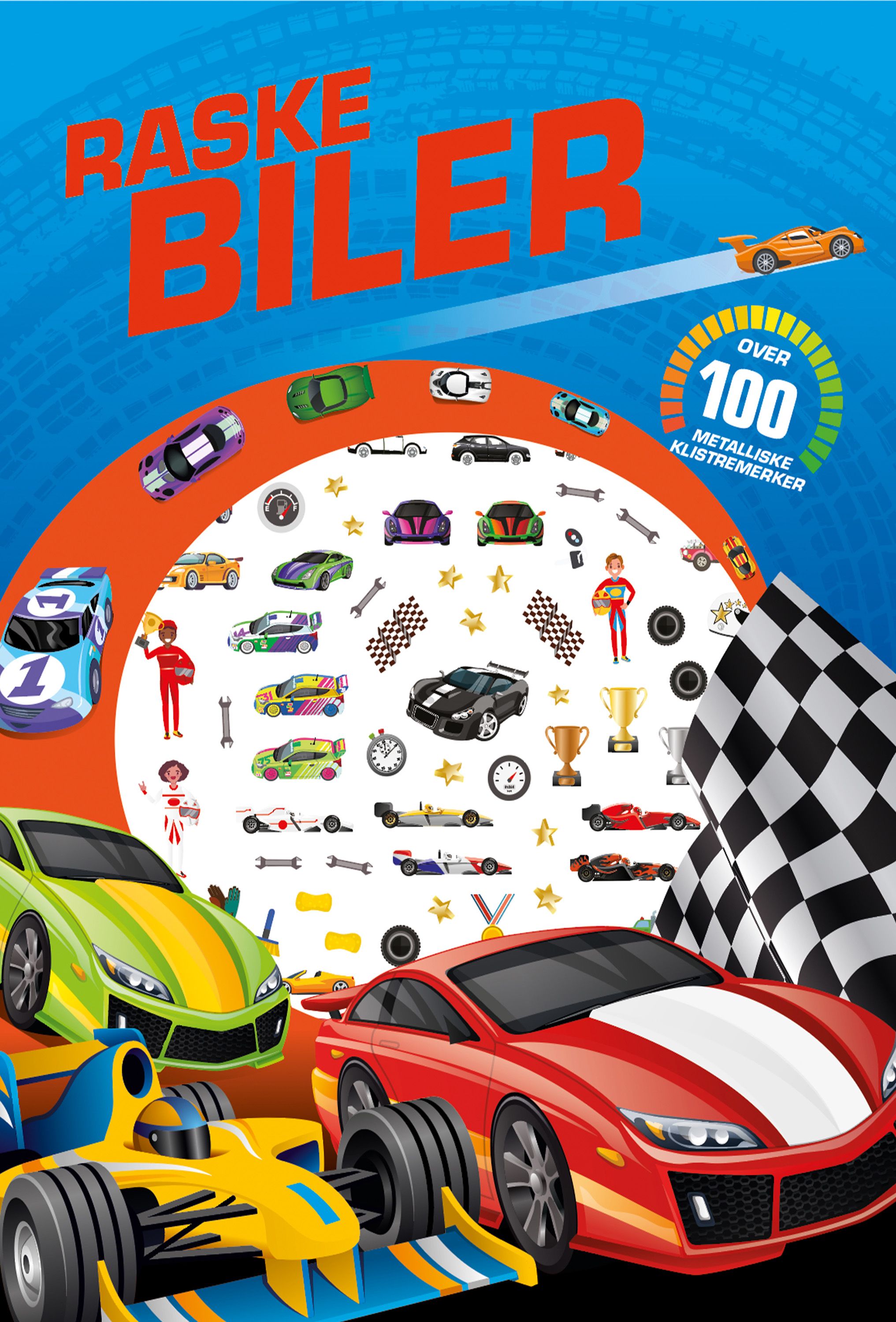Raske biler. Med aktiviteter og press-ut-figurer. - aktiviteter og press-ut-figurer