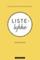 Listelykke notatbok