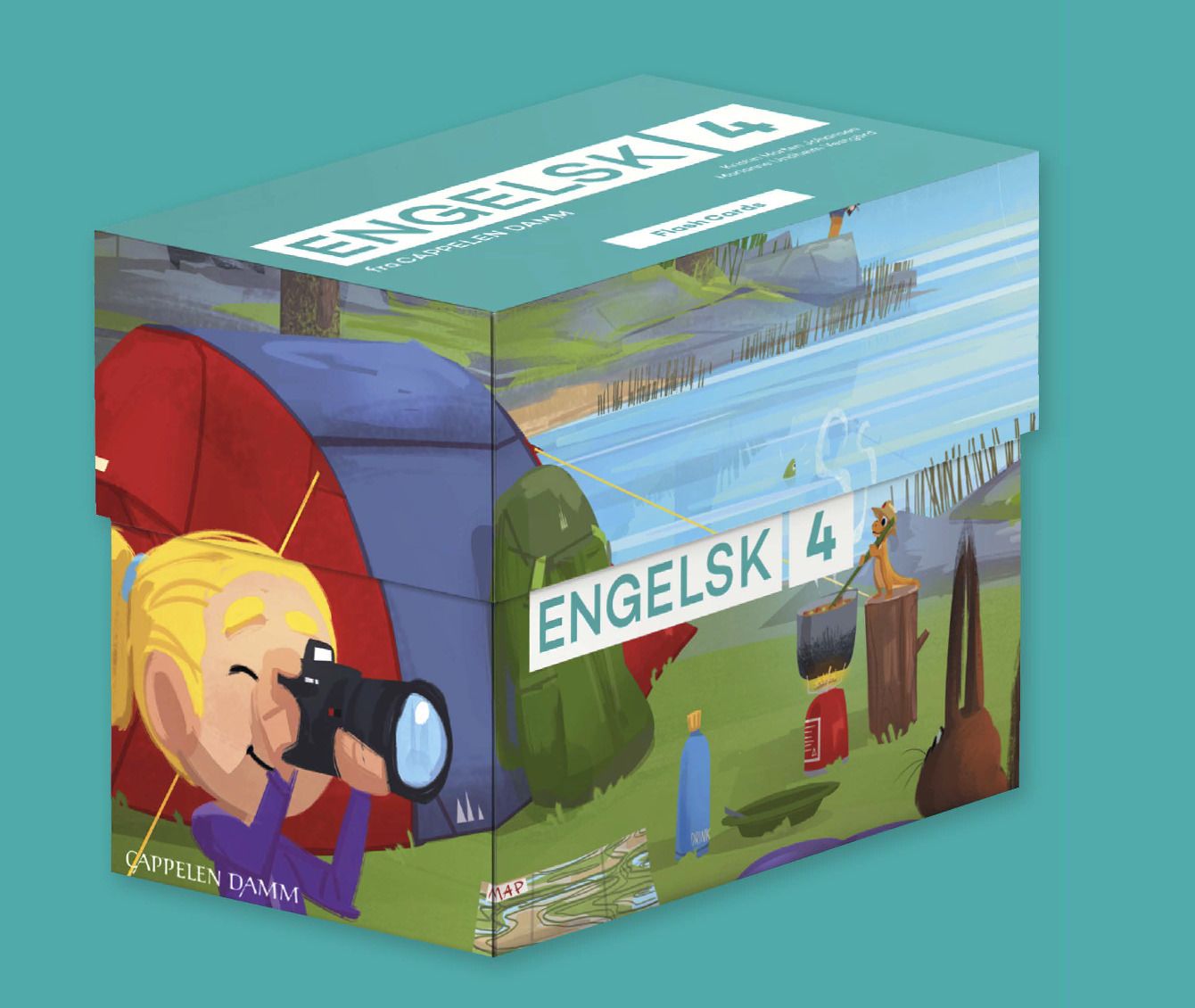 Engelsk 4 fra Cappelen Damm. Flash Cards