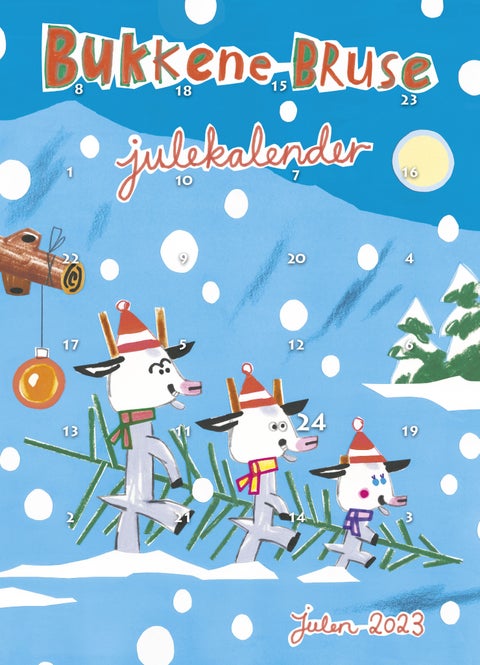 Bukkene Bruse. Julekalender 2023