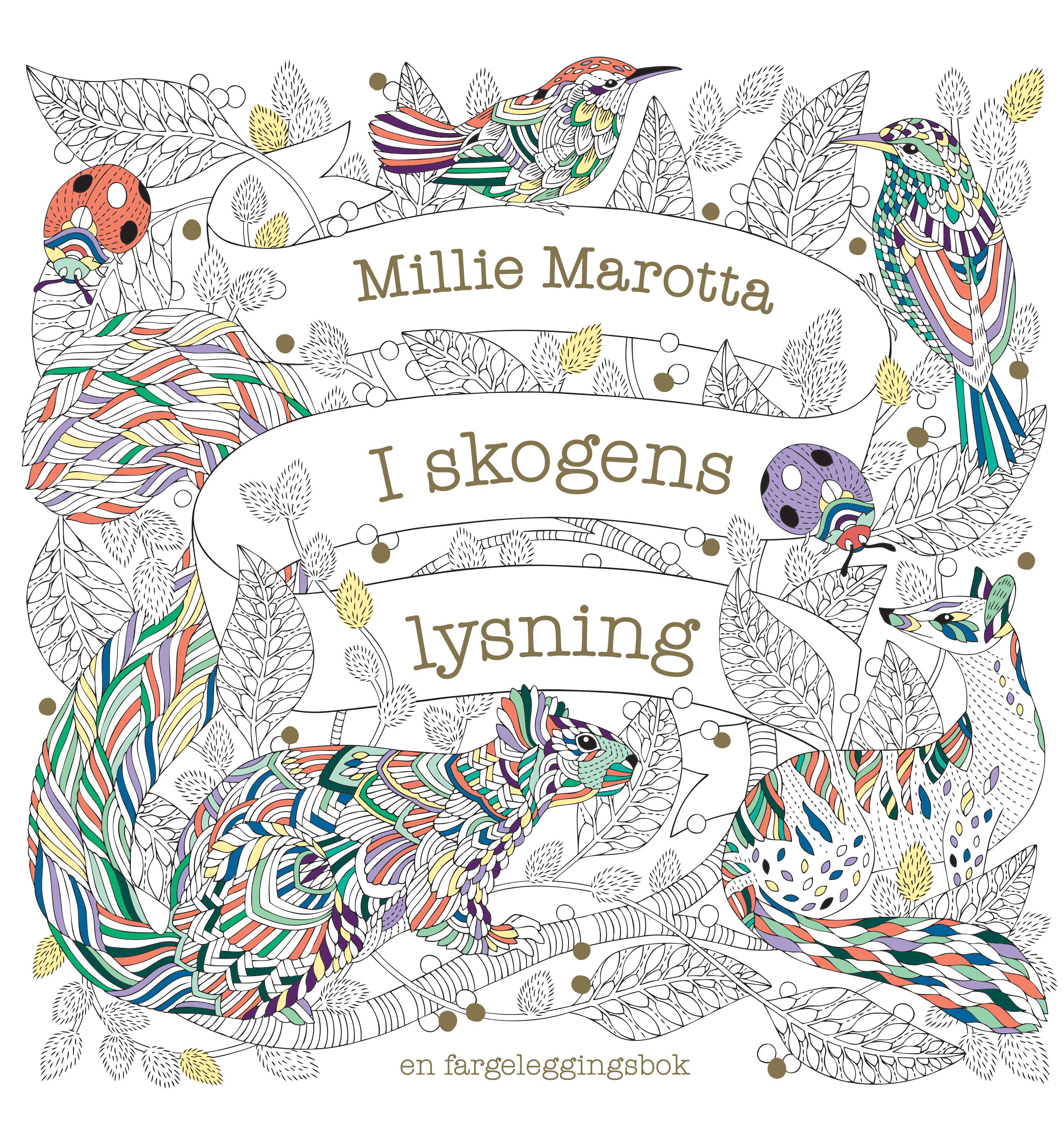 I skogens lysning. En fargeleggingsbok - en fargeleggingsbok