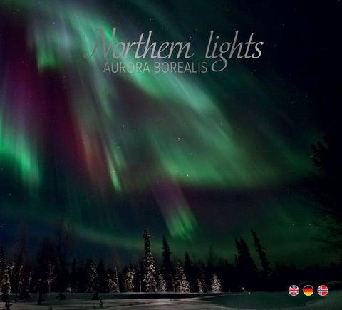 Nordlysbok Northern Light - aurora borealis