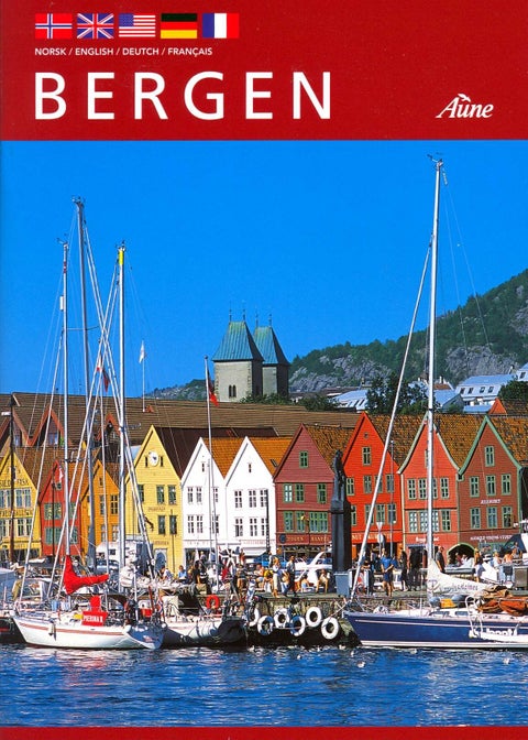 Minibok Bergen - Norsk, Engelsk, Tysk og Fransk
