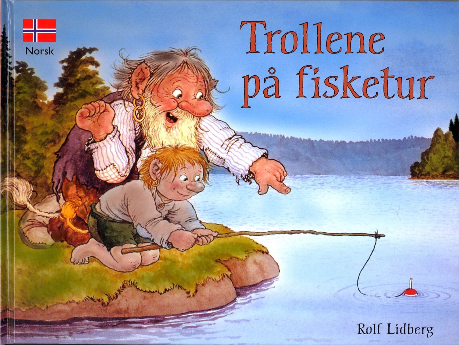 Trollene på fisketur norsk
