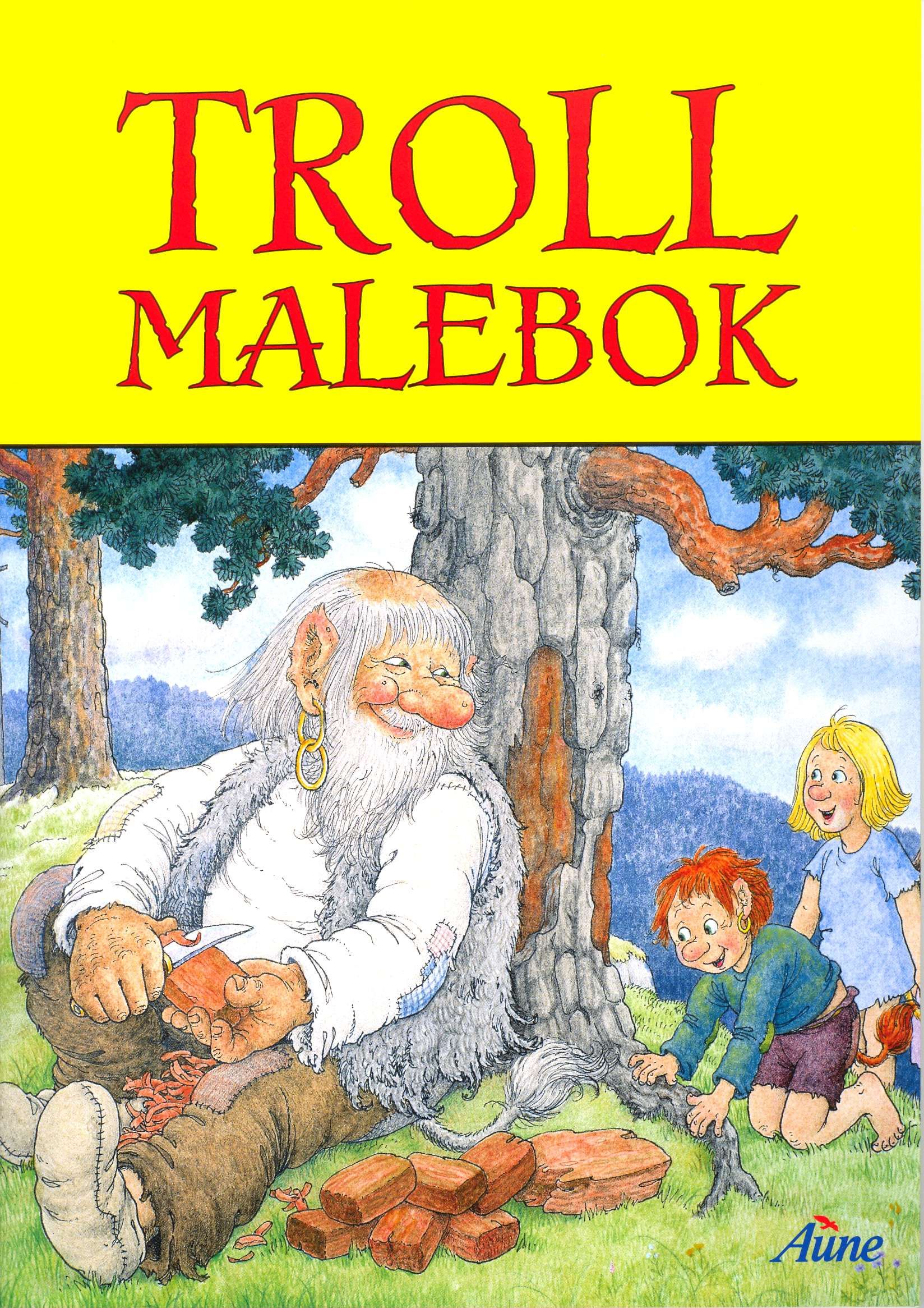 Trollenes malebok  nob