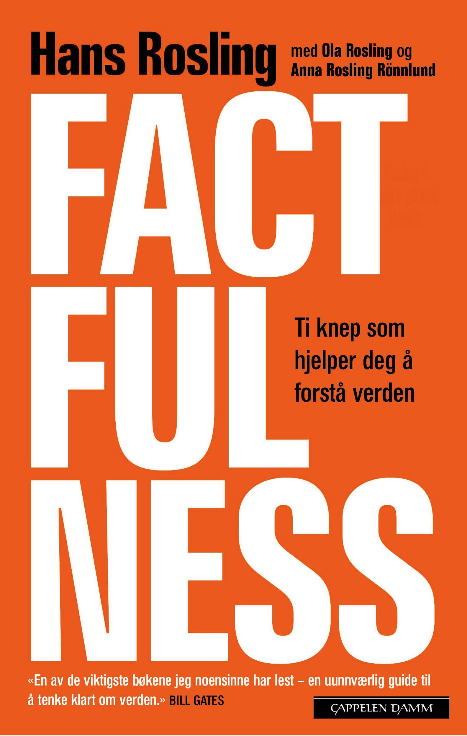 Factfulness - ti knep som hjelper deg å forstå verden