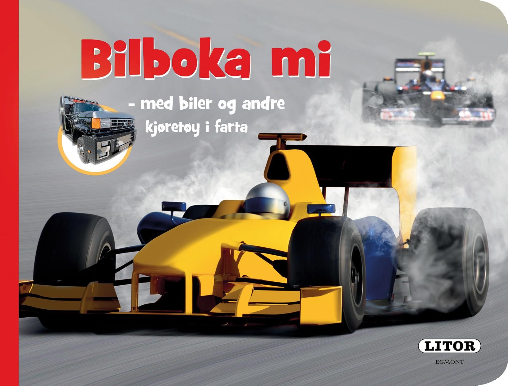 Bilboka mi - med biler og andre kjøretøy i farta