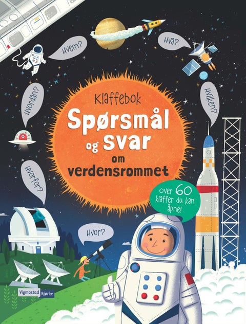 Spørsmål og svar om verdensrommet - en klaffebok