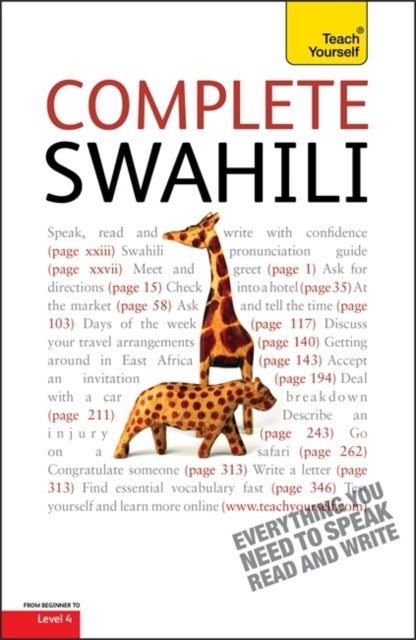 Teach yourself complete swahili