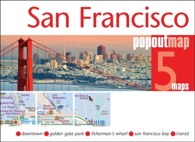 San francisco popout map