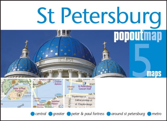 St petersburg popout map