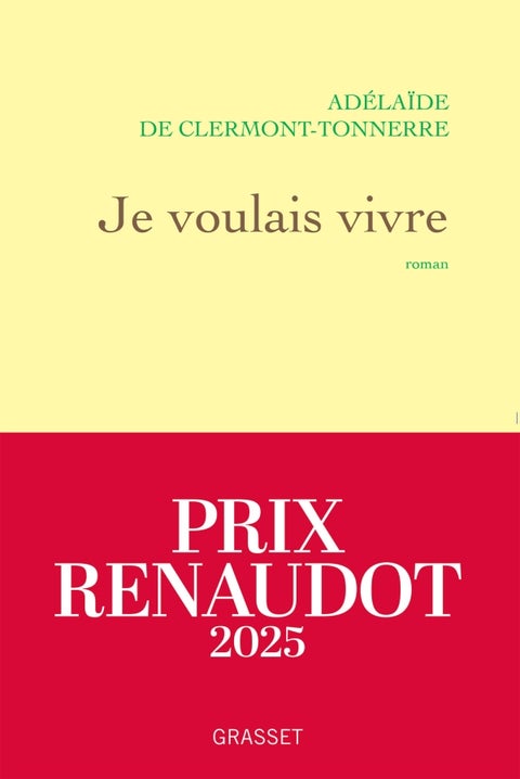 Je voulais vivre