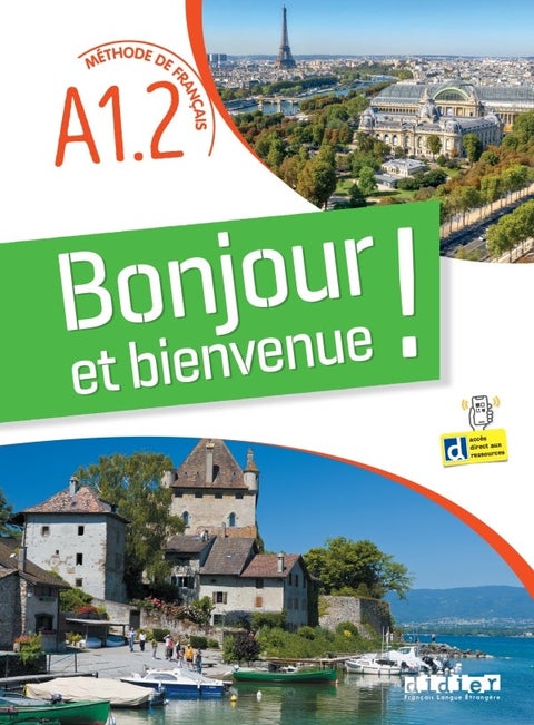 Bonjour et bienvenue A1.2 - tout en francais + didierfle.app