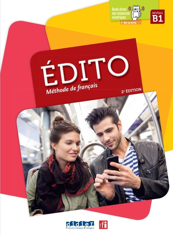 Édito B1 - édition 2015-2018 - Livre + didierfle.a