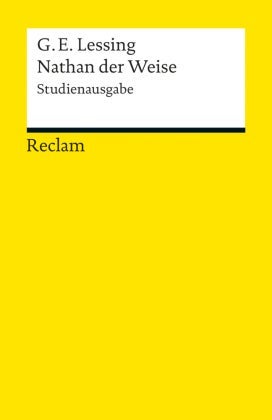Nathan der Weise - Studienausgabe