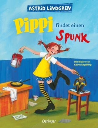 Pippi findet einen Spunk - Bilderbuch
