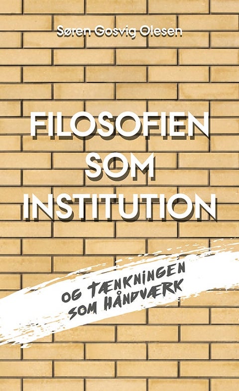 Filosofien som institution
