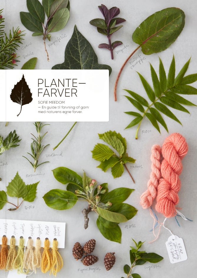 Plantefarver - En guide til farvning af garn med naturens egne fa