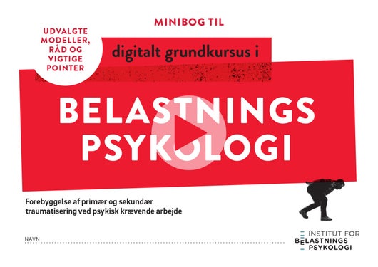 Minibog i Belastningspsykologi