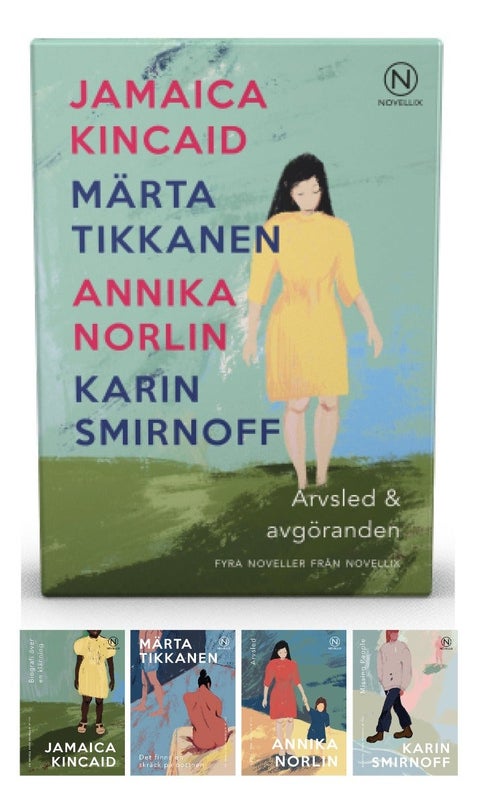 Presentask med fyra noveller - Arvsled och avgöranden