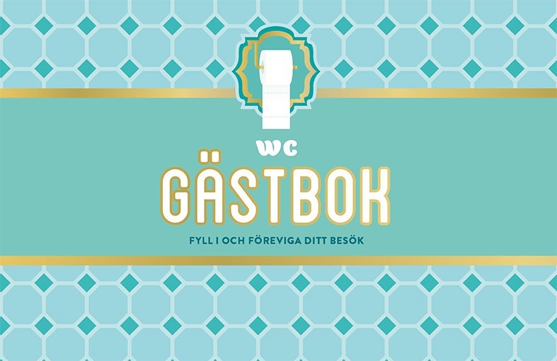 WC Gästbok - Fyll i och föreviga ditt besök