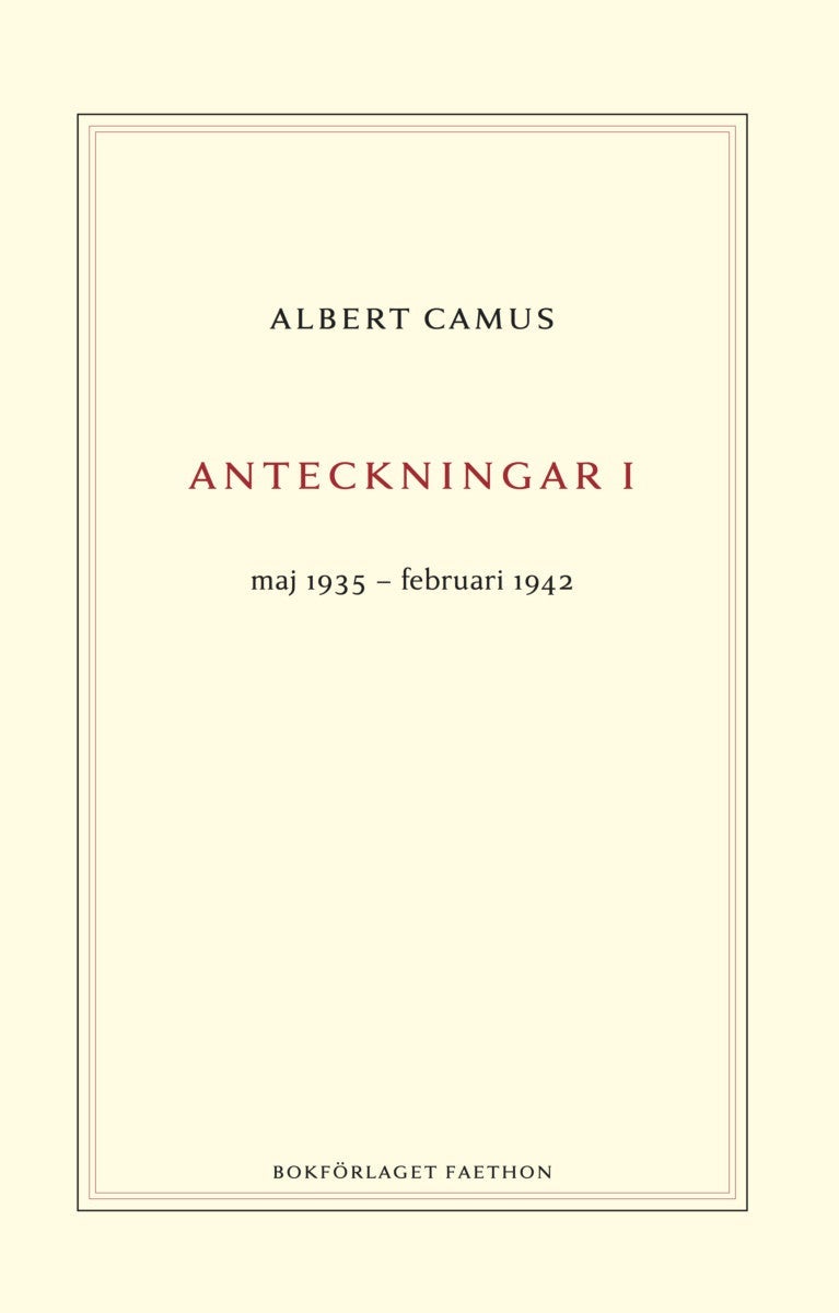 Anteckningar 1