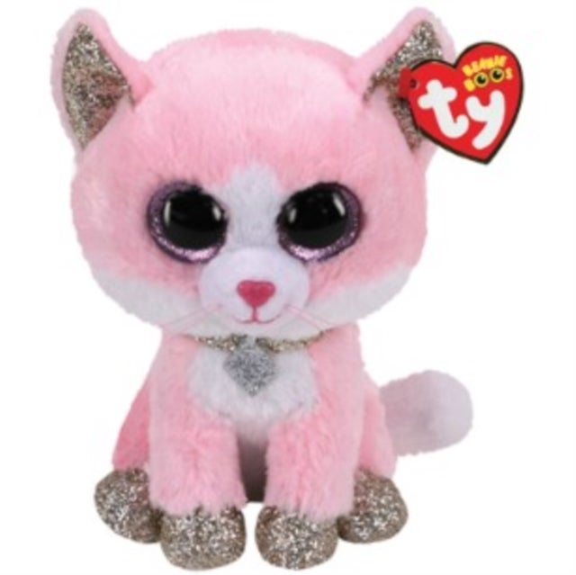 Bamse TY Fiona Pink Cat Regular