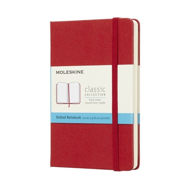 Notatbok Moleskine P Prikker Rød Hard
