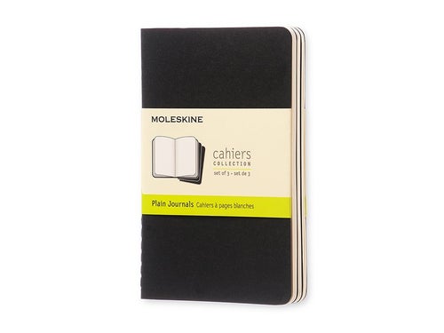 Moleskine Notatbok blank Sort (3)