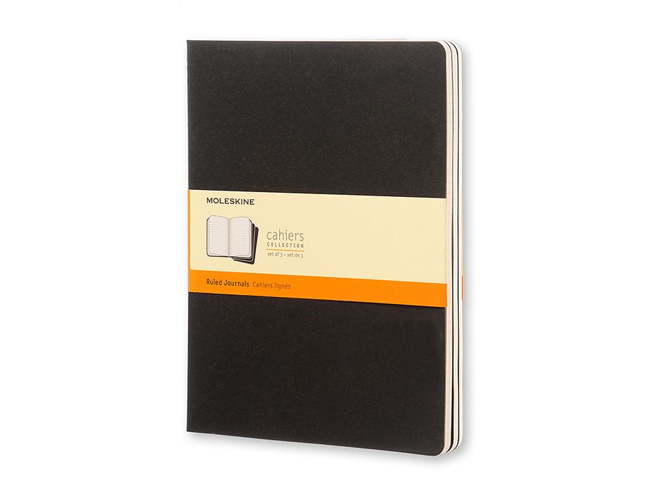 Moleskine Notatbok linjert sort XL (3)