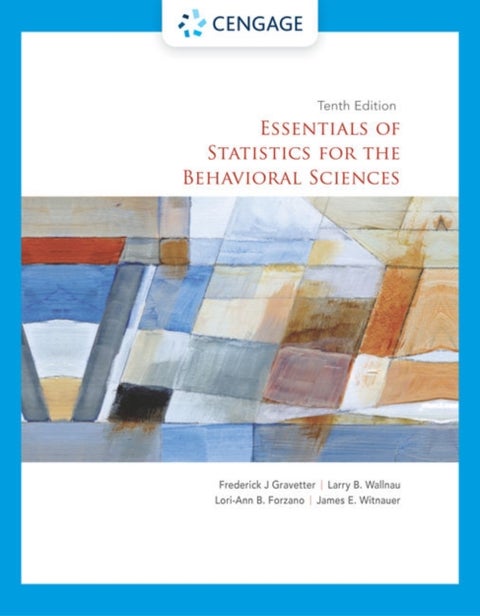 Essentials of Statistics for the Behavioral Sciences - 10ed