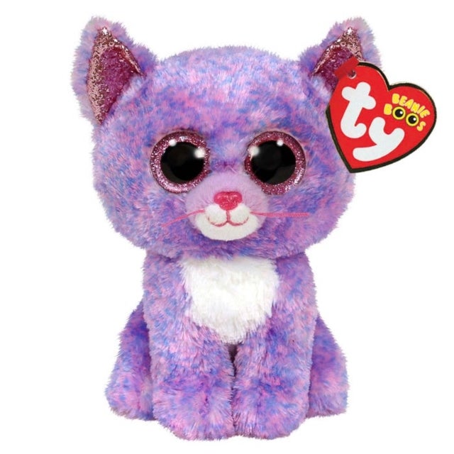 Bamse TY Cassidy Lavender Cat Regular