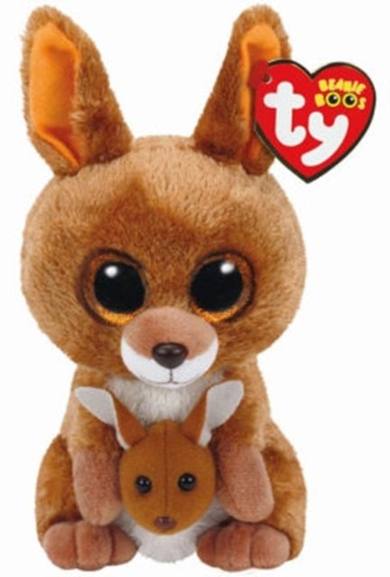Bamse TY Kipper Kangeroo Brown Regular
