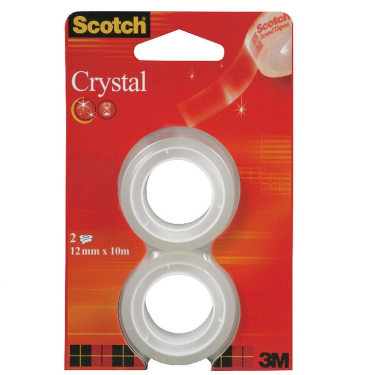 Tape Scotch Crystal 12mmx10m refill (2)