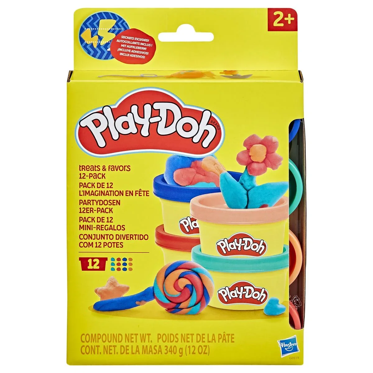 Play-Doh Treats And Favors 12 Pack