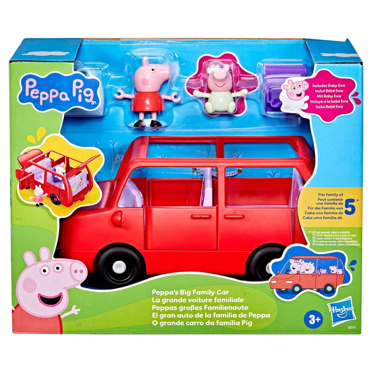 Peppa Gris Stor Familiebil