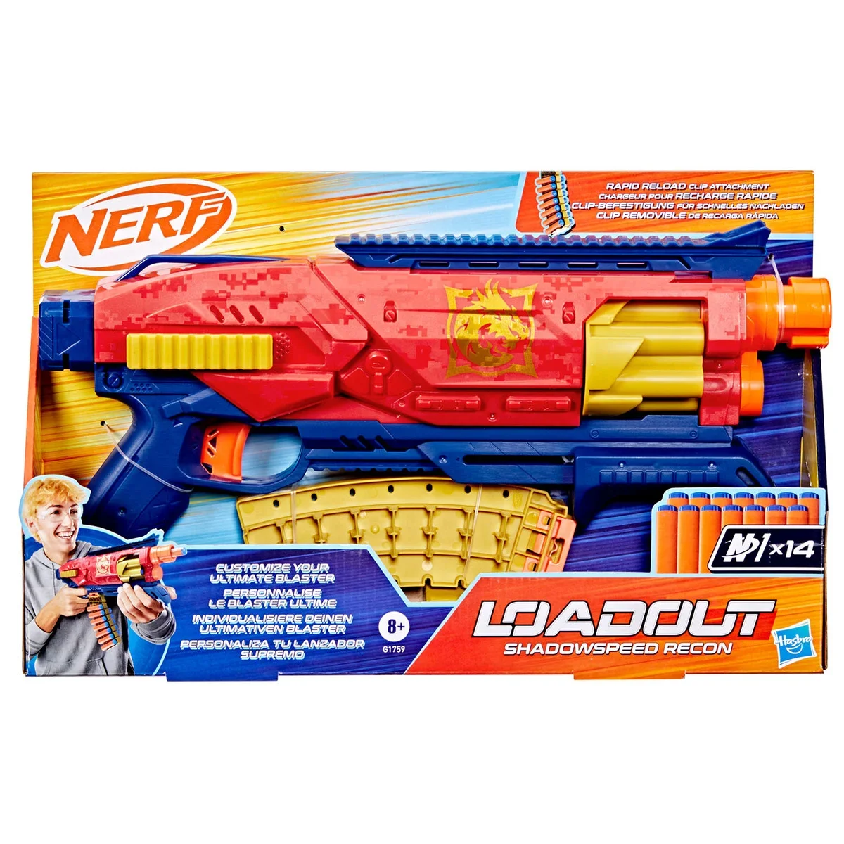 Nerf Loadout Shadowspeed Recon