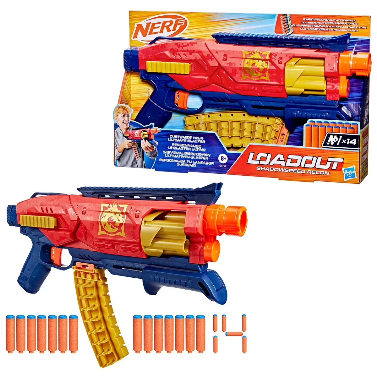 Nerf Loadout Shadowspeed Recon