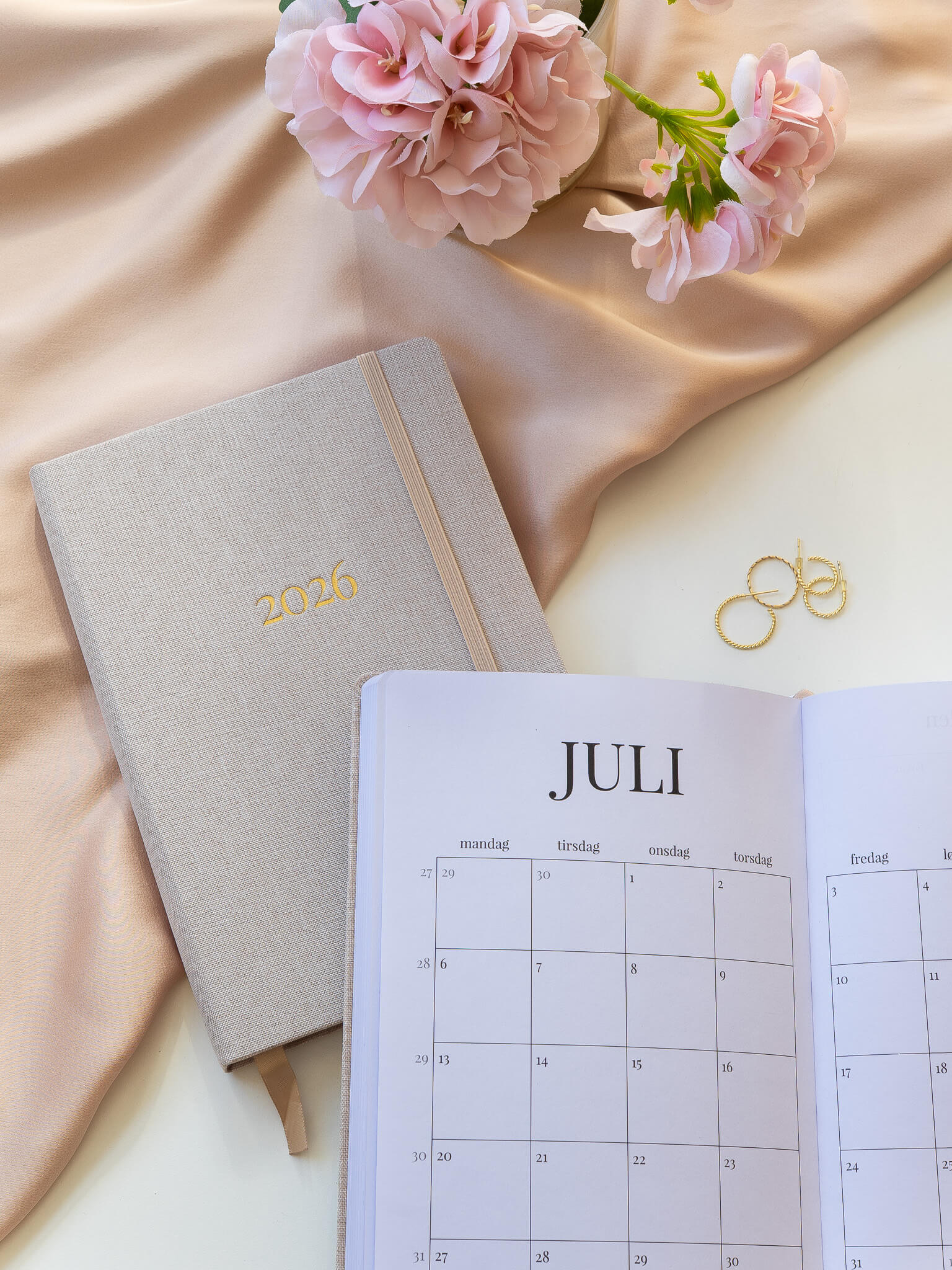 Kalender 2026 Aveluna A5 Beige