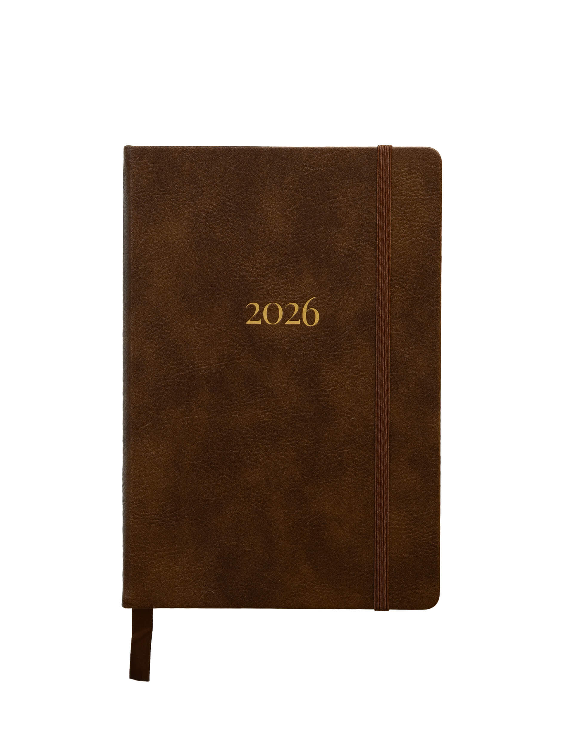 Kalender 2026 Aveluna A5 Brun