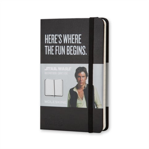 MOLESKINE NOTATBOK STAR WARS LINJERT PKT