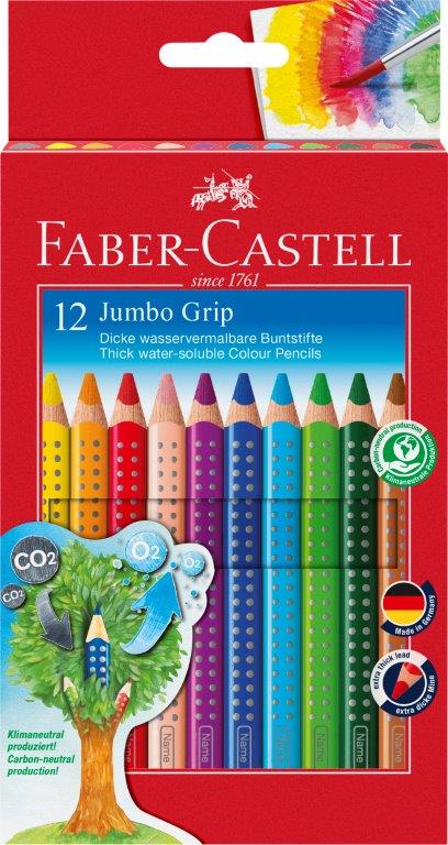 Fargeblyant Faber Jumbo Grip 12 Pk