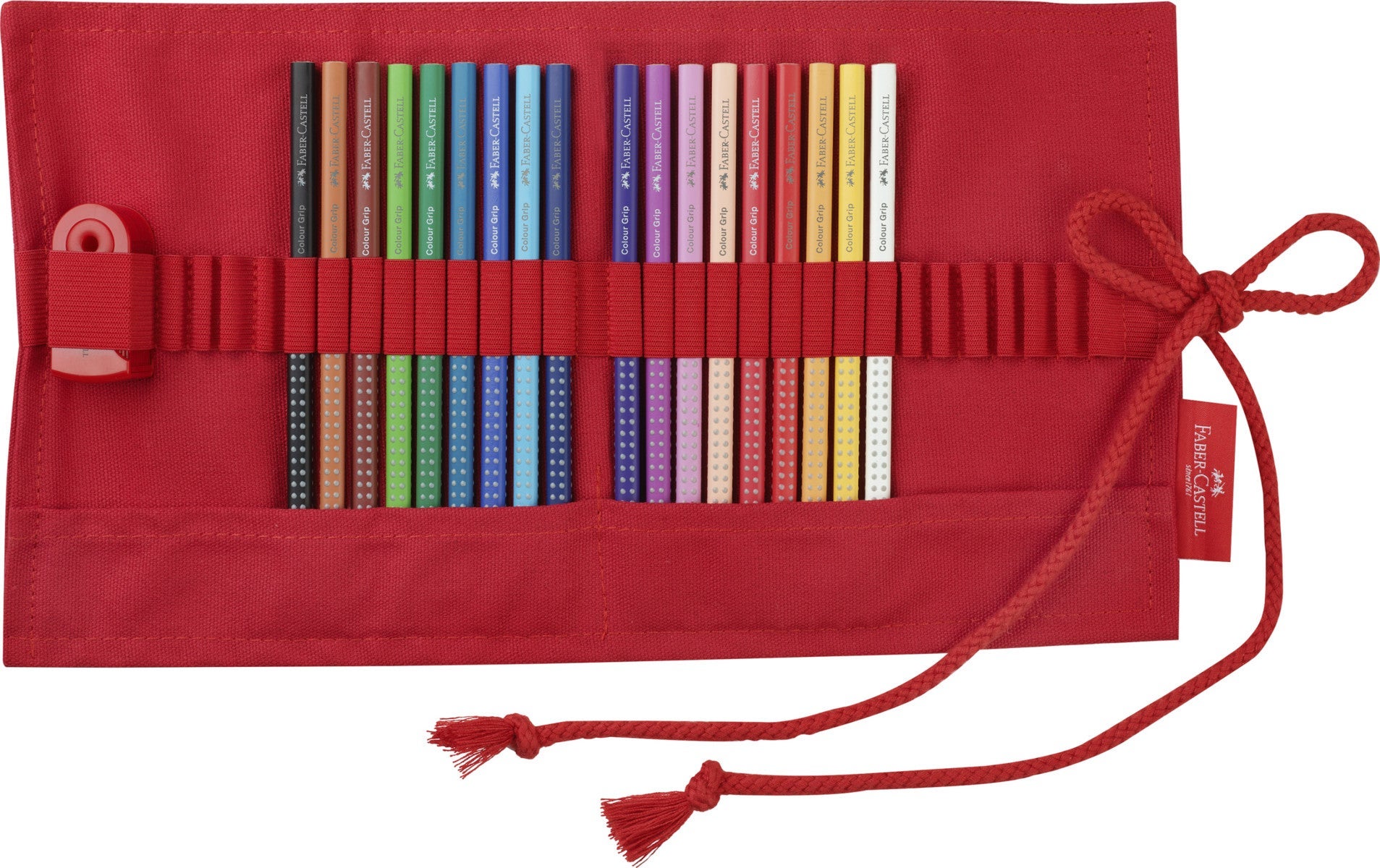 Fargeblyant Rullepenal rød 20 Pk