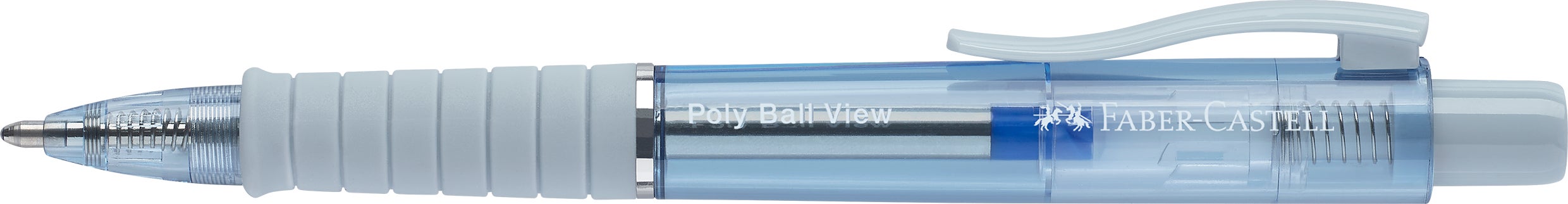 Kulepenn Faber Poly Ball XB View Isblå